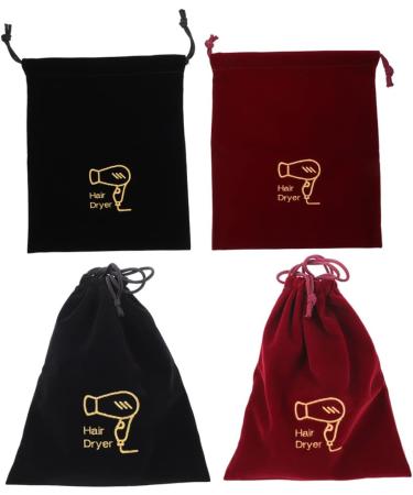 Healeved 12 Pcs Storage Bag Drawstring Jewelry Pouches Blow Dryer Bag Hair Dryer Carrier Bags Fabric - Buy Online on SooperMarket.com