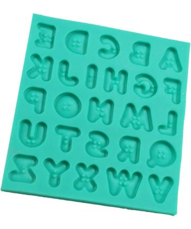 STOBOK 2pcs Silicone Molds Butter Cookies Cake Mold Candy Molds Soap Loaf Mold Cakesicles Mold Letter Molds Cupcake Chocolate Mold Baking Tool Fondant Mold Epoxy Decorative Mold Greenx2pcs 12x13cmx2pcs - Buy Online on SooperMarket.com