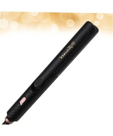BELLIFFY 1pc Curling Iron Hair Straightener Brush Curling Wand Hair Straightening Comb Hair Curler Black 29.00X3.00X3.00CM Black - Buy Online on SooperMarket.com