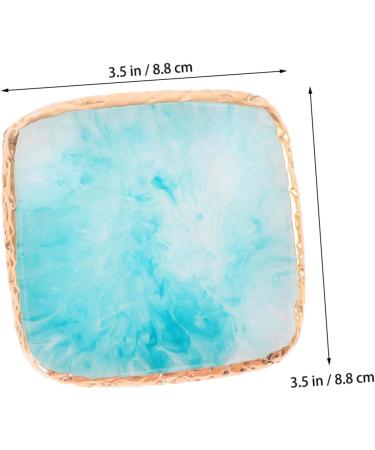 Buy NOLITOY 3 Pcs Nail Color Pallet - Resin Nail Art Tools for Stunning Nail Makeup | Gel Color Plates & Display | 9x9cm - Buy Online on SooperMarket.com