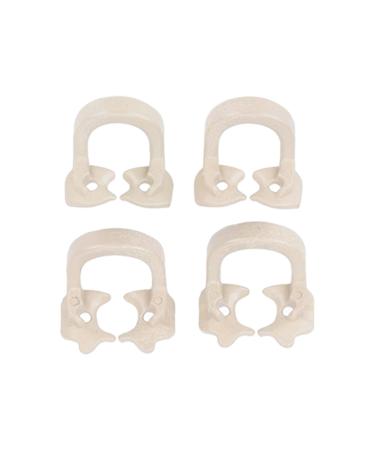 4 Professional Tooth Matrices & DAM Clamp-Barrier Clips - Enhance Dental Care Accessories - Buy Online on SooperMarket.com