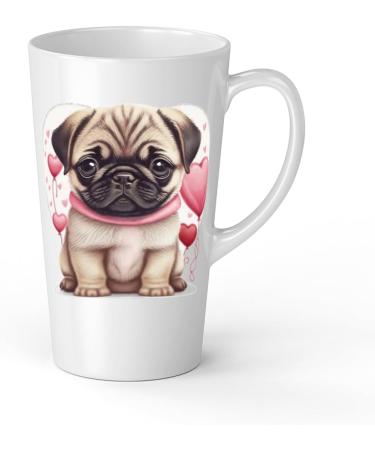 White Ceramic Baby Carlin Mug - Large 483 ml Perfect for Hot Chocolate or Milk Fun and Easy to Use - Buy Online on SooperMarket.com