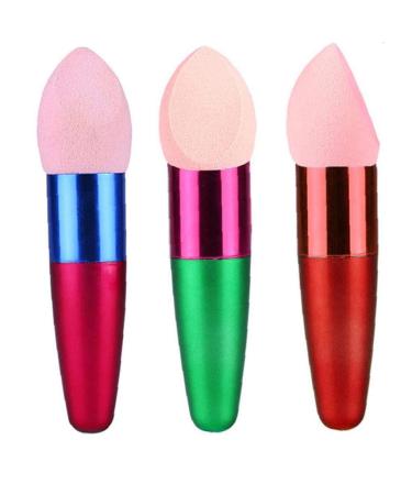 Cosmetic Brushes Liquid Cream Foundation Concealer Sponge Lollipop Brush For Women (Random Colors)