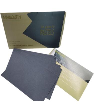 MAIMOUFIN Sanded Pastel Paper 4K - Dark Blue Craft Paper for Pastels & Charcoal Drawing (10 Sheets 21.49X15.4 in) - Buy Online on SooperMarket.com