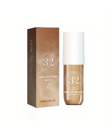 Fragrance Spray Spray Body Splash for Women 32 Perfume Spray Fresh Long Duration Fragrance Spray Scent Hair & Body Fragrance Mist 90mL/3.0 Fl Oz