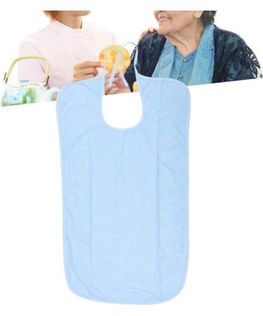 Adult Bib Skin-friendly Soft Waterproof Waterproof Bib Eating for(Light blue 50 * 90) - Buy Online on SooperMarket.com