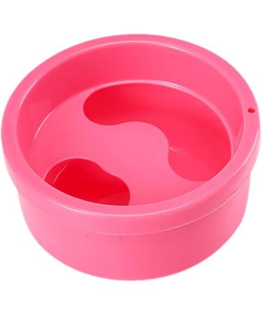Wontool Bowl | Soak Nail Salon Bowl | Nail Soaking Container Manicure Hand Bowl Art Hand Wash Spa Tool Manicure Tool for Salon Home Pink - Buy Online on SooperMarket.com