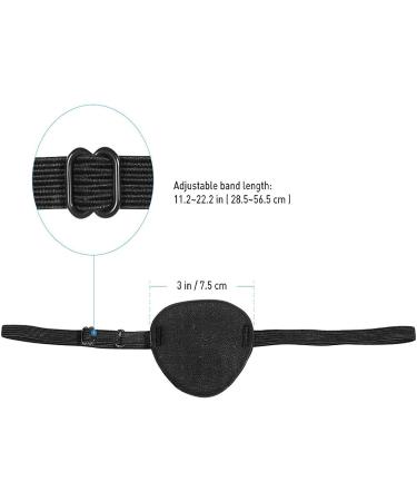 2Pcs Tvoip Single Eye Mask 3D Stereo Comfort Sponge Shading Cover - Pirate Toy Eye Patch for Children & Adults - Buy Online on SooperMarket.com