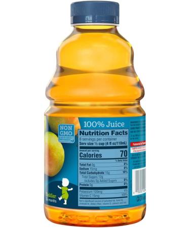Gerber Nature Select Baby 100% Pear Juice 32 Fl Oz (Pack of 2) - All Natural Fruit Juice for Infants - Buy Online on SooperMarket.com