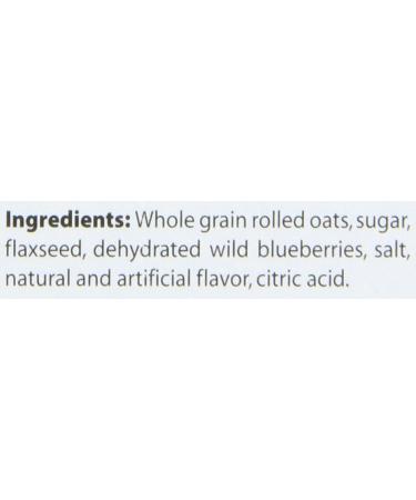 Better Oats Thick & Hearty Whole Grain Instant Oatmeal with Flax Seeds Blueberry Muffin Flavor - 15.1 Oz Box (Pack of 6) - Buy Online on SooperMarket.com