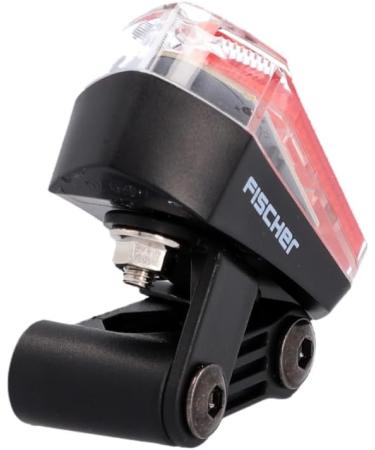 Fischer Bicycle Dynamo LED Rear Light with Reflector | IP44 Waterproof StVZO Compliant Easy Mount for Sheet & Strut Fastening - Buy Online on SooperMarket.com