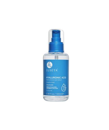 Luseta Hyaluronic Acid Moisturizing Hair Serum for Dry and Damaged Hair Hair Oil Serum for Women Infused with Avocado Argan Oil and Shea Butter 3.38oz