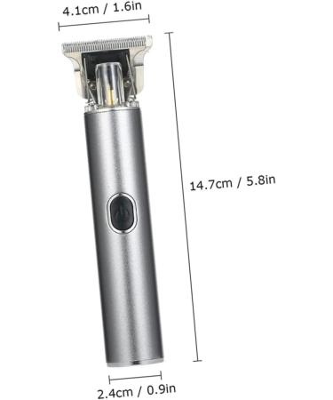 FRCOLOR 1 Set Special Carving Clippers Electric Trimmer Grooming Electric Electric Shaver Men Razors Shaver for Men USB Charging Trimmer Cutting Tool 14.7X2.4X2.4cm Silver - Buy Online on SooperMarket.com