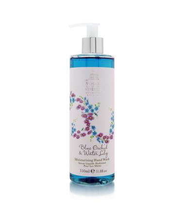 Blue Orchid & Waterlily Moisturising Hand Wash for her 350ml Blue Orchid & Water Lily