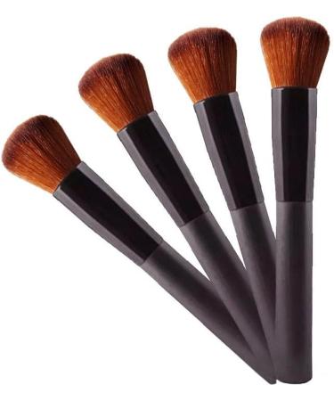 1PC Concave Makeup Brush Liquid Brushes Brush Large Face Brush Liquid Cream Blending Tool Cosmetic Applicator For Full Coverage(Black) - Buy Online on SooperMarket.com