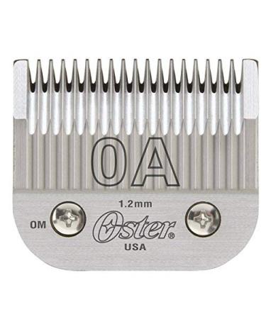 Oster Detachable Blade Size 0A Fits Classic 76, Octane, Model One, Model 10, Outlaw Clippers