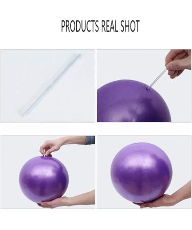 9-Inch Mini Yoga Ball for Home Exercise Pilates & Physical Therapy - Purple - Buy Online on SooperMarket.com