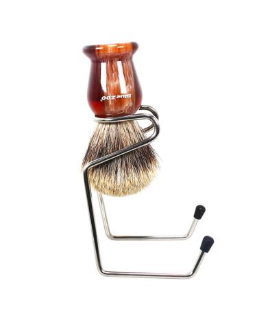 Beavorty Razor Brush Stand Shaving Holder Shaving Brush Rack Shaving Brush Accessory Toothbrush Kit Coat Hanger Stand Safety Razor Rack Razor and Brush Stand Tool