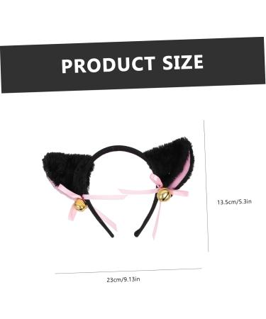 PLAFOPE 1 Set Cat Ears Headband Animals Ear Headband Animals Tail Prop Animal Cosplay Accessories Festival Tail Decor Costume Party Prop Party Decors Dress up Costume Animal Ear Hairband - Buy Online on SooperMarket.com