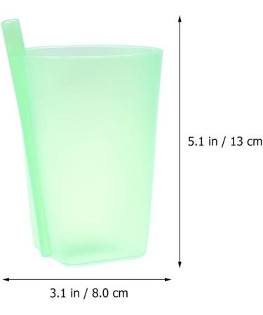 EXCEART 4PC Colorful Sip Cups for Kids with Built-in Straw | BPA-Free - Buy Online on SooperMarket.com