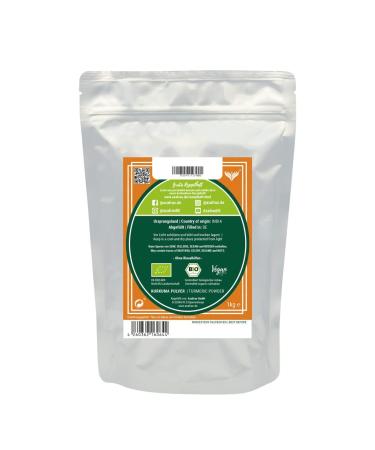 Buy Azafran ORGANIC Turmeric Powder 1kg - Premium Ground Turmeric from India for Health & Wellness - Buy Online on SooperMarket.com