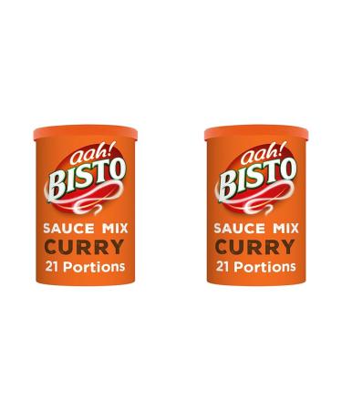 Bisto Quick & Easy Chip Shop Curry Sauce Mix 185 g Drum (Pack of 2)