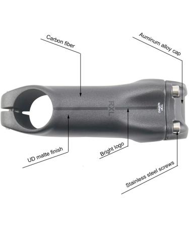 RXL SL MTB Carbon Stem 31.8mm 6 Degree 70mm/80mm Racing Bike Handlebar Stem - A-Black UD Matte | Mountain Bike Stem - Buy Online on SooperMarket.com
