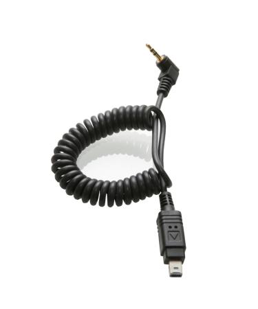 Foto&Tech 2.5mm N3 Camera Remote Control Shutter Release Cable Cord Compatible with Nikon D780 Z6 Z7 D7500 D750 D5600 D5500 D7200 D7100 D5200 D5100 D5000 D3200 D3100 D90, COOLPIX P1000 (13-in Coiled)