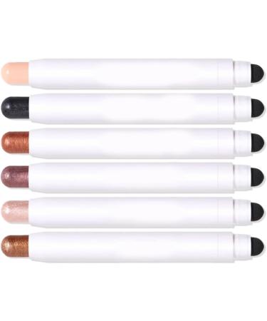 Eyeshadow Stick Long Lasting Cream Eyeshadow Pencil Waterproof Eyeshadow Stick for Makeup Tool 6PCS Eyeshadow - Buy Online on SooperMarket.com