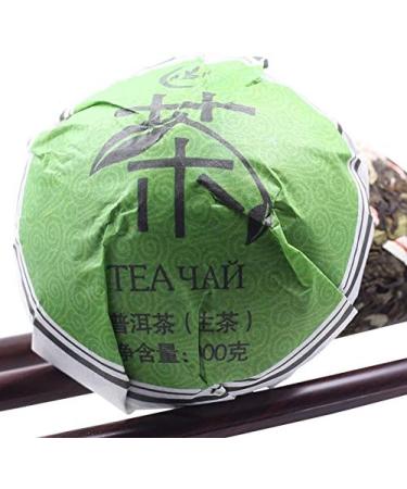 100g Aged Raw Puer Tea Green Tea Shen Puerh Tea Tuo with Tin Can Pack - Buy Online on SooperMarket.com