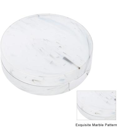 Contact Lenses Soaking Case Contact Lens Box Light in Weight Small Size Made of PVC for Makeups Make Up (White) - Buy Online on SooperMarket.com