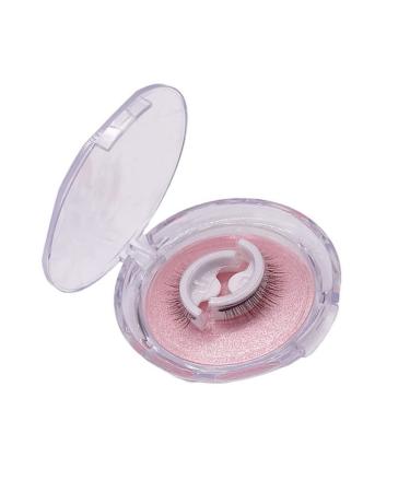 Fake Eyelashes Self Adhesive False Eyelashes Reusable No Glue Eyeliner Needed Natural Fake Eyelashes 1Pair