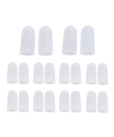 Gel Toe Caps 10Pairs Big Toe Guards Toe Protectors for Cushion Toe Blister Corn Callus Toe Sleeves Protectors Toe Covers for Ingrown Toenails Corns Blisters