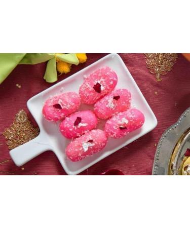Rakhi Diwali Special (Pink Chum Chum 300g) Gift Hamper for Brother Sister Delicious Indian Traditional Sweets Best Gift For All Occasions Tasty Treat For Family & Friends Sold By Kidzbuzz - Buy Online on SooperMarket.com