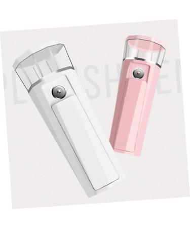 BELLIFFY 1pc Face Steamer Sprayer Portable Humidifiers Facial Mister Spray Face Humidifier for Facials Pink - Buy Online on SooperMarket.com