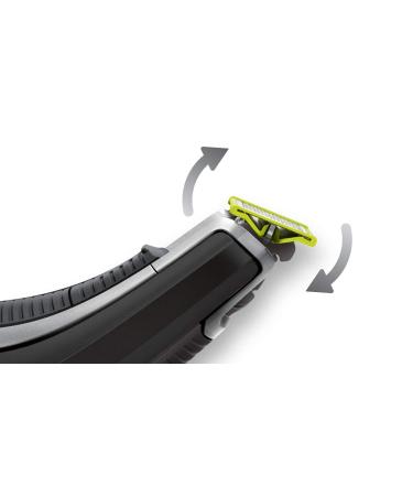 PHILIPS Norelco OneBlade Pro Kit - Electric Trimmer and Shaver + Body Kit (Black) - Buy Online on SooperMarket.com