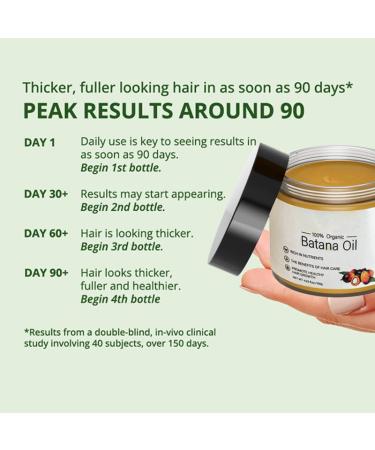Buy Batana Oil - 100% Pure Raw Hair Growth Oil - 4.23 OZ | Promote Hair Thickness | Organic & Unrefined | Men & Women | International Shipping - Buy Online on SooperMarket.com