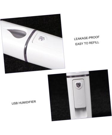 FOYTOKI 2 Pcs Steamer Facial Mister Portable Sprayer Hunidifier Humidifiers Face Moisturizing White - Buy Online on SooperMarket.com