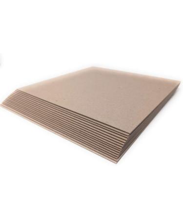 12 x 12 Inches 70 Point Kraft Heavy Duty Chipboard Sheets - 15 Per Pack - Buy Online on SooperMarket.com