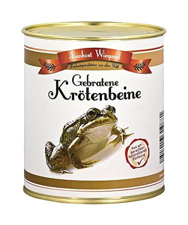 4you design toads Fine from the can - party gift for children & adults - Frogs fruit gum in original delicatessen socket - funny idea for children's birthday or as April joke - 1x175g toad 175 g (1 Pack)