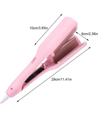 Rommantic French Egg Roll Curling Iron Egg Roll Hair Waving Iron Hair Curler Styling Tools Crimper Hair Iron Hair Waving Curling Wand US Purple - Buy Online on SooperMarket.com