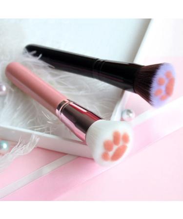 Cat Paw Makeup Brush - Professional Pink Cosmetic Tool for Powder & Blush 1PC Multifunctional Brush for Flawless Makeup - Buy Online on SooperMarket.com