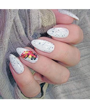 Alexnailart Nail Art Stamping Plate FA015 - Feathers Fashion Design Template - Buy Online on SooperMarket.com