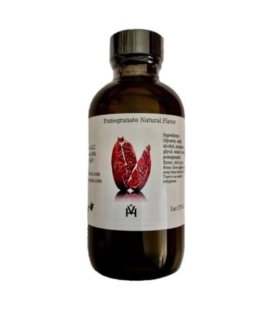 OliveNation Pomegranate Natural Flavor - 4 ounces - Premium Quality Flavoring for Baking 4 Fl Oz (Pack of 1)