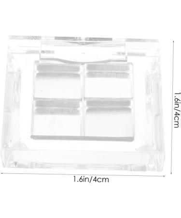 Hemoton 2 Sets Eyeshadow Eye Shadow Empty Blusher Pans Lipstick Cases Blush Palette Lipstick Box Square - Buy Online on SooperMarket.com