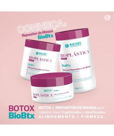 Rich e Professional Bioplastica BioBTX Hair Mask 1000g/35.2oz - Deep Conditioning Treatment - Buy Online on SooperMarket.com
