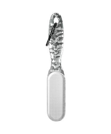 Toseky Foot Scrubber 2-in-1 Foot Scraper Dead Skin Remover | Foot Rasp for Cracked Heel Reduces Calluses & Corns Foot File for Foot Care Wet/Dry Feet Transparent Gray