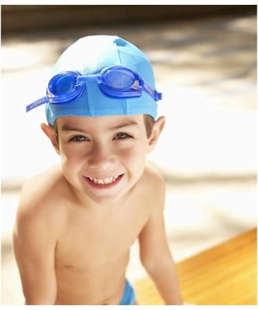 Buy Comfortable Bathing Caps for Kids & Adults - 2-Pack Elastic Swim Caps with Earplugs & Nasal Clip - Buy Online on SooperMarket.com