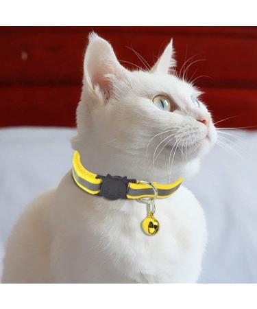 Closer 12 Pcs Reflective Collars Quick Release Safety Buckle with Bell Adjustable 19-32cm (12 Colors) - Buy Online on SooperMarket.com