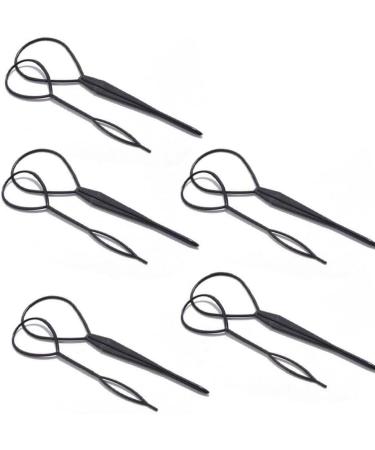 PiniceCore 10Pcs Hair Braid Accessories - Ponytail Styling Maker Clip & Topsy Tail Loop Kit for Perfect Ponytails - Buy Online on SooperMarket.com